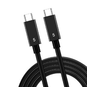 Highly Speed USB C Cable for /4/3,120Gbps Data Transfer, 16K/Double 8K Video,PD240W Charging