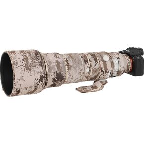 ZZQ&CCF Waterproof Camo Lens Coat for Nikon NIKKOR Z 180-600mm f/5.6-6.3 VR Camouflage Lens Rain Coat Protective Cover -#KHMC Camo Black