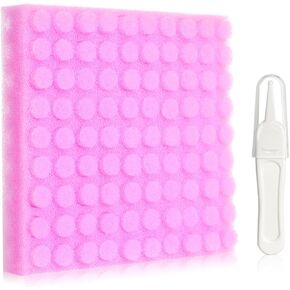Replacement for NozeBot Electric Baby Nasal Aspirator Filters, 180Pcs Baby Nose Cleaner Hygiene Filters with Nose Cleaning Tweezer for Infants and Toddlers Boys Girls (Purple)