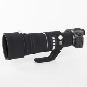 CHASING BIRDS Camouflage Waterproof Lens Coat for Canon RF 100-300mm F2.8 L is USM Rainproof Lens Protective Cover (Shadow Black)