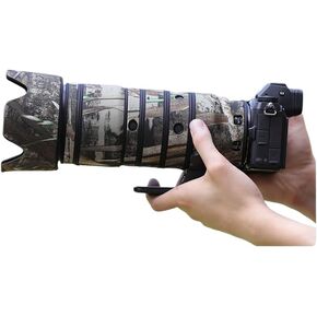 CHASING BIRDS Camouflage Waterproof Lens Coat for Nikon Z 70-200mm f/2.8 VR S Rainproof Lens Protective Cover (Classic Black)
