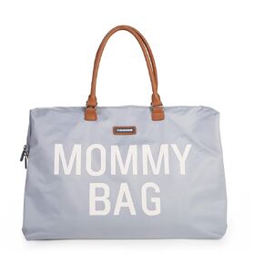 Childhome Signature Mommy Bag, Sporty Diaper Bag, Water Repellant Tote Bag, Large Diaper Bag, Baby Essentials Travel Bag, Hospital Bags for Labor and Delivery (Black)
