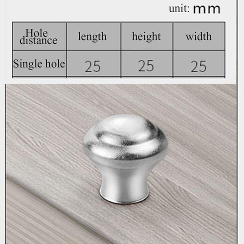 Wardrobe Door Handles,2pcs Frosted Silver Drawer Handles Aluminum Alloy Furniture Handle,Cupboard knockers Bedroom Knob Knobber for Dresser(Hole Distance 128mm) in Saudi Arabia