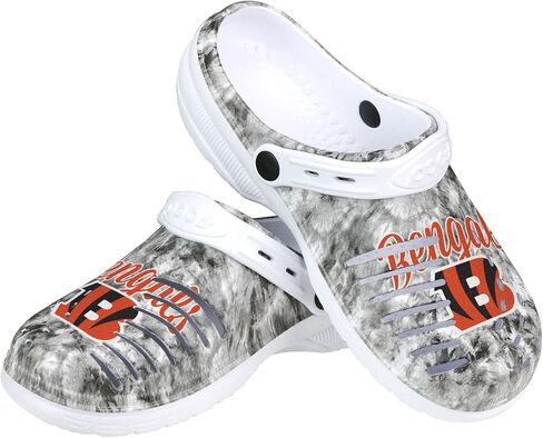 FOCO Minnesota Vikings NFL Womens Cloudie Clog with Strap in Kuwait