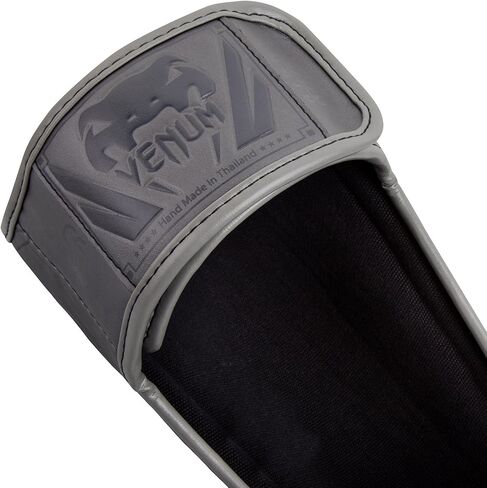 Venum Elite Shin Guards-Dark Camo Gold - M in Saudi Arabia