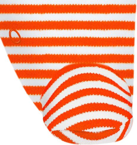 Creative Knitwear College Baby Baby Striped Romper - شعار الفريق ، ألوان متعددة ، للبنين والبنات (0-9 أشهر) in Kuwait