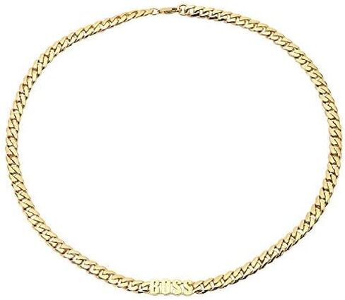 14K Gold BOSS Cuban link Chain Pendant Necklace Solid Clasp for Men,Women, girls, Teens Thin for Charms Miami Cuban Link Diamond Cut Fashion jewelry in Kuwait