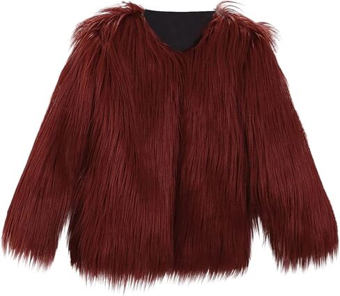 Girls Boys Faux Fur Vest Coat Toddler Winter Fleece Fuzzy Furry Sleeveless Jacket Coat Thick Warm Outwear Waistcoat in Saudi Arabia