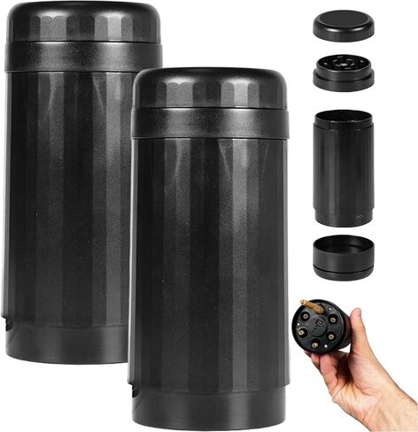 Zablendpro - 2in1 Roller Grinder ، 2025 upgrade ZA Blend Pro 2 في طاحونة أسطوانة واحدة ، طاحونة كهربائية Zablender Pro Roller وحشو مخروط ، آلة طاحونة أسطوانة Swifty المحمولة (1pcs) in Kuwait