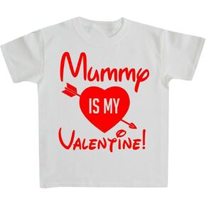 Cotton Undershirt Kids Kids Baby Valentine's Day T Shirt Toddler Girls Boys Letter Heart Print Kids Sleeveless