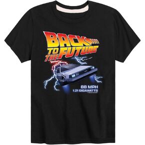 ملابس هجينة تعود إلى المستقبل - DeLorean 88 MPH 1.21 Gigawatts - Toddler & Youth Short Sleeve Thirt T -Shirt