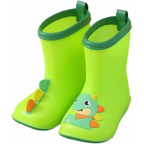 Toddler Boy Rain Boots, Rain Shoes Boys And Girls Water Shoes Baby Rain Boots Water Boots Dinosaur Print