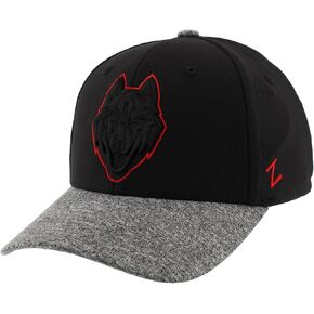 Zephyr Standard NCAA Officially Licensed Hat Pristine Night Life, Black, One Size in Saudi Arabia