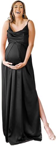 YOFF 2025 Spring Summer Maternity Dresses Fashion Casual Bridesmaid Maxi Dress for Pregnant Women YO254 in Saudi Arabia