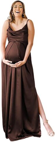 YOFF 2025 Spring Summer Maternity Dresses Fashion Casual Bridesmaid Maxi Dress for Pregnant Women YO254 in Saudi Arabia