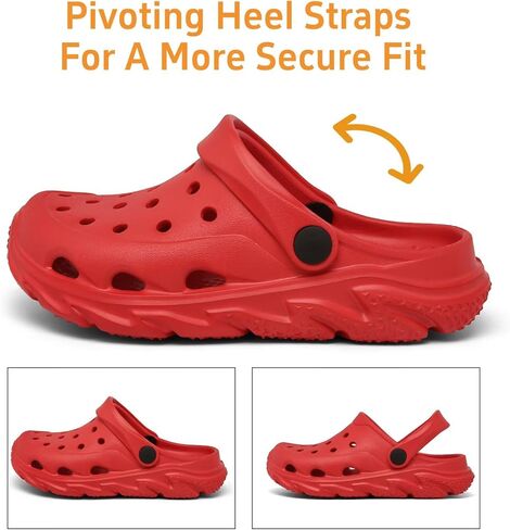 Cubufly Kids Boys Girls Clog Garden Shoes Slip On Slide Sandals Beach Water Shoes for Toddler/Little Kid/Big Kid/Children in Kuwait