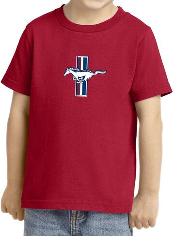Buy Cool Shirts Kids Ford Legend Lives Crest (Pocket Print) Toddler T-Shirt in Kuwait