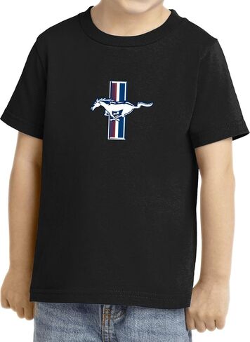 Buy Cool Shirts Kids Ford Legend Lives Crest (Pocket Print) Toddler T-Shirt in Kuwait