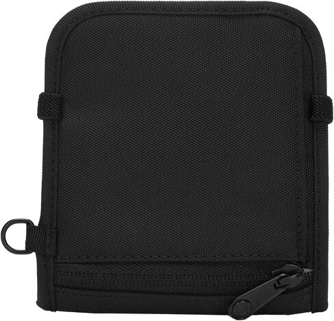 Pacsafe Rfidsafe V100 Anti-theft Blocking Bi-Fold Wallet, Black in Saudi Arabia
