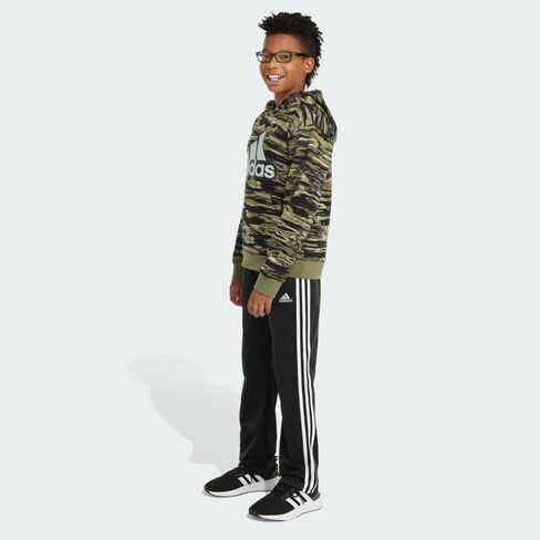 adidas Boy's All Over Print Liquid Camo Hooded Pullover (Big Kids) in Saudi Arabia