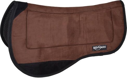 Reinsman Tacky Too Contoured Trail Pad - Java Microsuede in Saudi Arabia