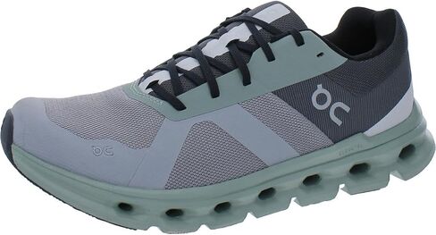ON Men's Cloudrunner Shoes, Frost/Tunmeric, 9.5 in Saudi Arabia