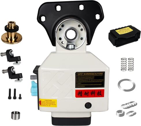 110V X-Axis Power Feed 650IN-Lb Torque for Milling Machine, Power Table Feed 2-200RPM Adjustable Rotate Speed for Bridgeport and Some Knee Type Milling Machine in Saudi Arabia