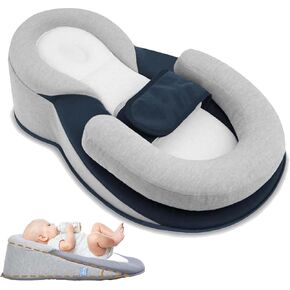 RestNest Baby Bed Acid Reflux with Strap, Keesley Rest Nest Baby Bed, for Comfortable Play & Feeding Support (Regular)