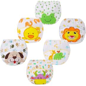 Baby Potty Training Pants Boys Girls Training Underwear Reusable (6 Pack) in Kuwait