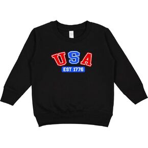inktastic USA Est 1776 Toddler Sweatshirt
