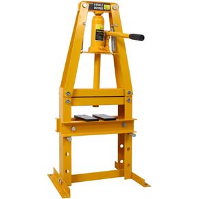 Press Heyraulic Shop 6-Ton-Penchtop A-Frame Press مع ارتفاع قابل للتعديل ، Press Plates وصمام السلامة ، الصحافة الهيدروليكية الصغيرة للمرآب ، إصلاح السيارات وتصنيع المعادن (Orange) in Kuwait