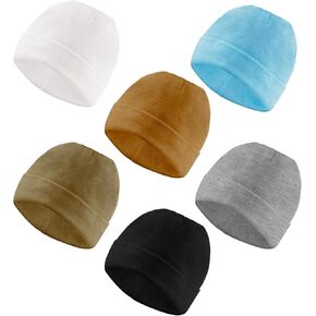 6 Pack Baby Hats 0-6 Months for Unisex,Baby Beanie,Newborn Hats for Girl Boys Baby Essentials