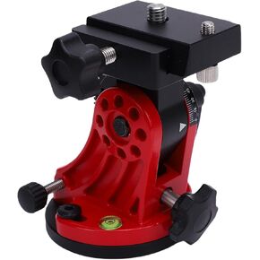 Fabater Equatorial Mount for Sky Watcher & Star Field, Aluminum Alloy Telescope Latitude (EQ) Base, 90 Degree Latitude Adjustment Seat, Telescope Accessory with 3/8 inch Thread (White)