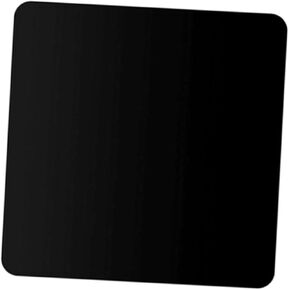 ARTIBETTER 1pc Acrylic Reflection Board Black Background Photography Props 40x40cm Jewelry Makeup Backdrop