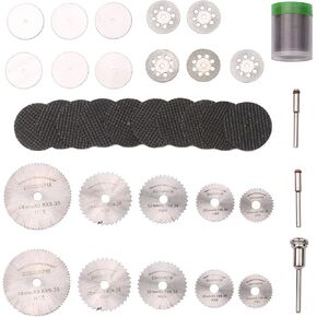 DALYNN 252 Pieces Drum Sander Set Sanding Drum Kit with Free Box Including 240 Pieces Drum Sander Sanding Sleeves and 12 Pieces Drum Mandrels Rotary Tool 1/8inch 3/8inch 1/2inch