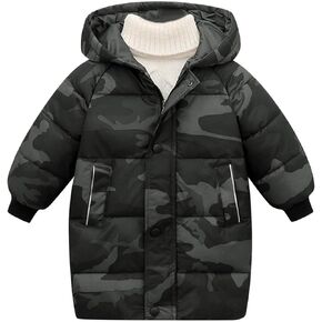 Toddler Down Coat Light Weight Toddler Baby Kids Girls Sweater Coat Winter Thick Warm Button Drift Jacket for Boys