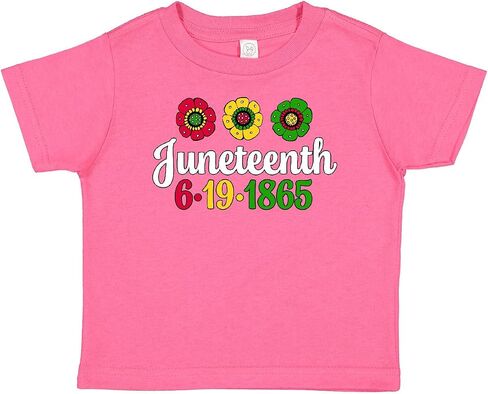 inktastic Juneteenth- 6-19-1865 مع زهور القميص in Kuwait
