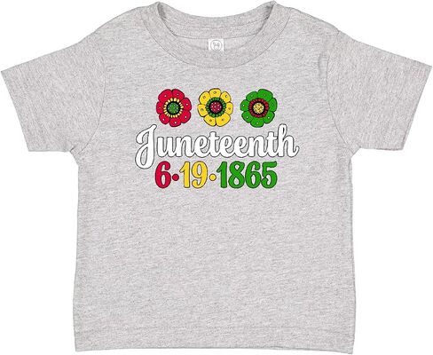 inktastic Juneteenth- 6-19-1865 مع زهور القميص in Kuwait