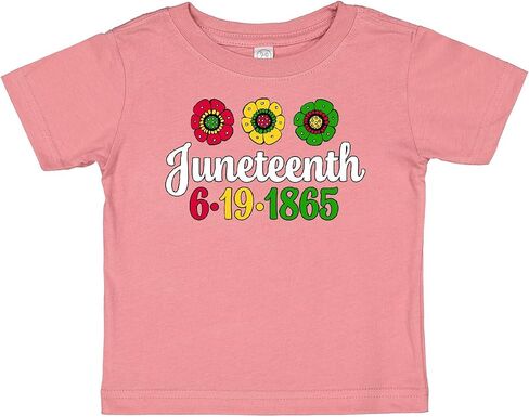 inktastic Juneteenth- 6-19-1865 مع زهور القميص in Kuwait