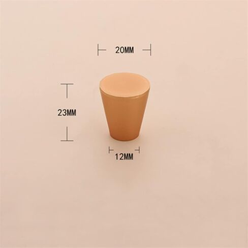 Wardrobe Door Handles,2pcs Aluminum Alloy Drawer Handles Rose Gold T Bar,Cupboard knockers Bedroom Knob Knobber for Dresser,Furniture Hardware(Hole Distance 510mm) in Saudi Arabia