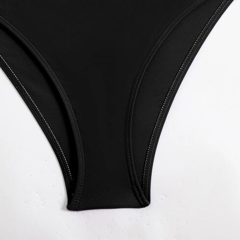 Women's Summer Sexy Beach Solid Color Tie Backless Bikini Split Swimsuit Set Bathing Suit Shorts Women Plus Size in Saudi Arabia