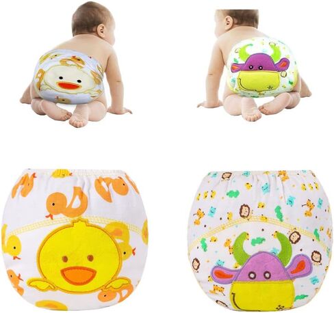 أطفال تدريب الأطفال على السراويل الفتيات الفتيات تدريب الملابس الداخلية القابلة لإعادة الاستخدام (6 عبوات) in Kuwait