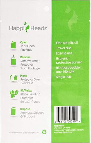 Happi Headz Travel Protector for headrest and seat Cover. (5 Pack) in Saudi Arabia