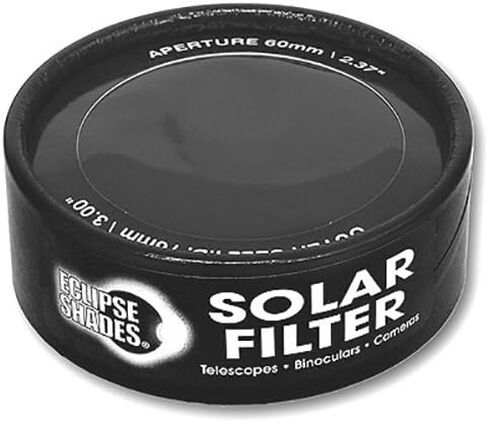 Rainbow Symphony Solar Filter 60mm Black Polymer in Kuwait