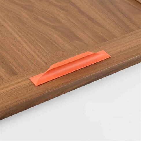 Modern cabinet handles, 2 Packs Children's Room Handles Cabinet Self-Adhesive Door Knob Kitchen Colourful Cupboard Handles,Drawer Pulls,Aluminum Alloy Profile for Wardrobe,Dresser,Bathroom(Green,200mm in Saudi Arabia