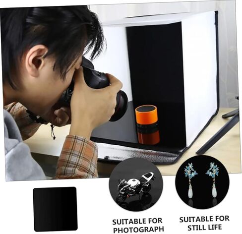 1pc Acrylic Mirror Photo Backdrop Plate Makeup Photography Background Reflection Plate for Food Cosmetics Jewelry Premium Recyclable Acrylic for Flat Lay Photography in Kuwait