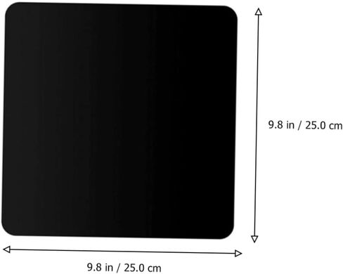 1pc Acrylic Mirror Photo Backdrop Plate Makeup Photography Background Reflection Plate for Food Cosmetics Jewelry Premium Recyclable Acrylic for Flat Lay Photography in Kuwait