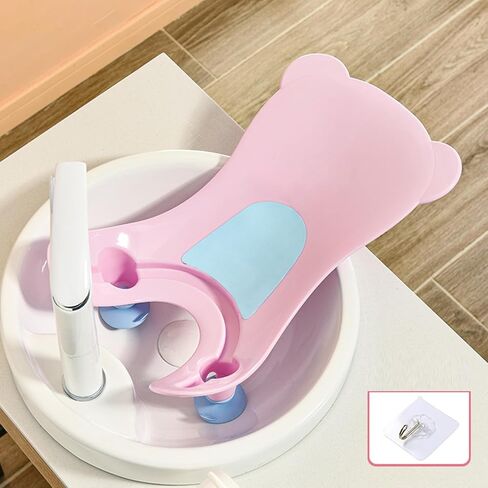 2025 Portable Infant Bath Quick Baby Buttock Washing Tool for Counter Sink Bathtub Daily Use Baby Hip Washing Tool for Baby Boys Girls Washing Buttocks (White) in Saudi Arabia