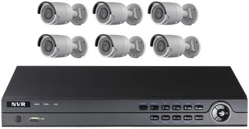 CCTVWHOLESALEOUTLET 4MP 16CH NVR Security System with 8 Outdoor 2MP IP 2.8mm Lens Cameras + Built-in Mic, 2TB HDD in Saudi Arabia