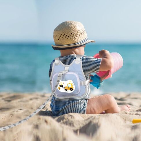 Accmor Toddler Harness Leash, Collapsible Cute Rabbit Kids Leash + Anti Lost Wrist Link for Outdoor Travel, Soft Child Walking Harness Tether Wristband Assistant Strap Belt Protector for Baby Girls in Kuwait